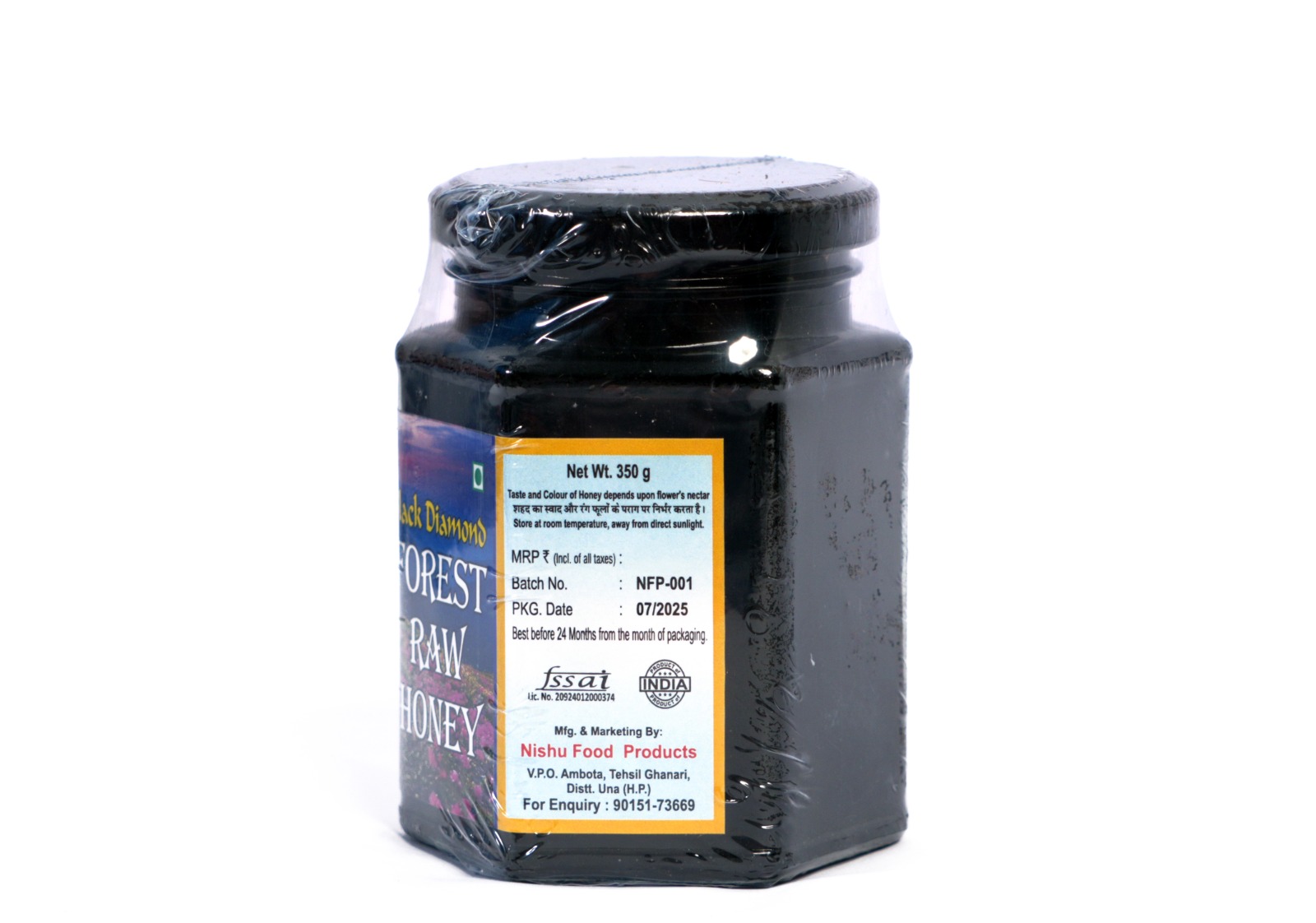 Forest Raw Honey (350 G pack) - Image 2